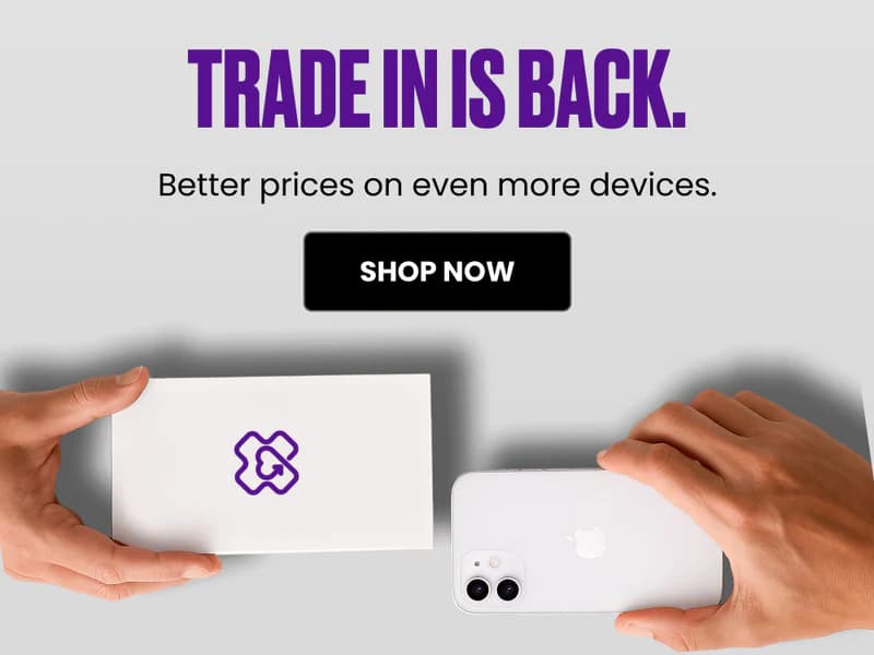 Trade-in is back